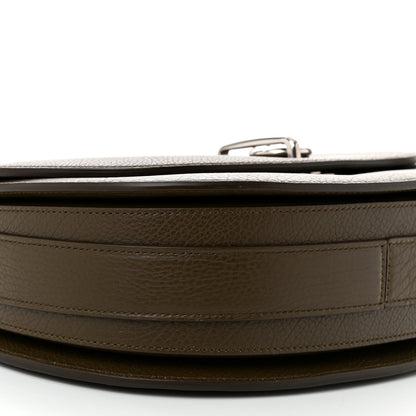 Burberry Calfskin Medium Rocking Horse Crossbody Military 8 of 9