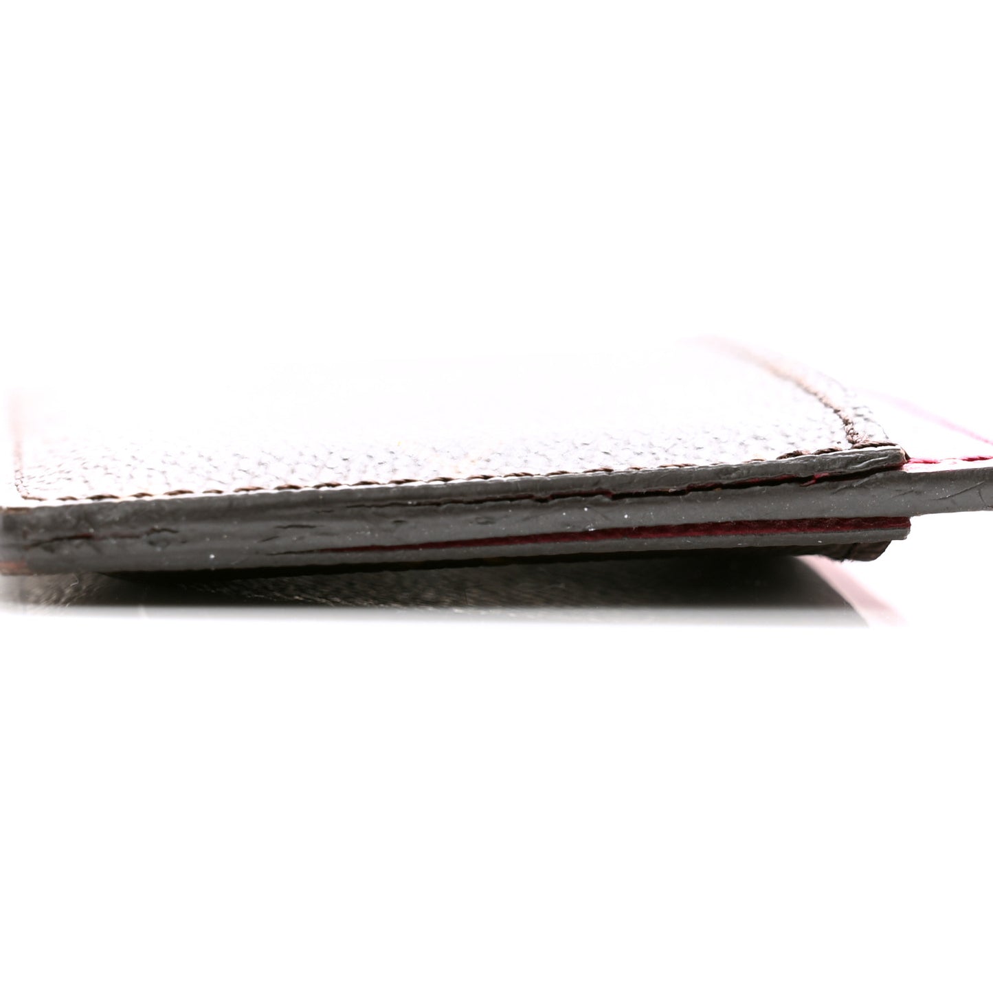 Monogram Card Holder Fuchsia