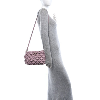 Valentino Garavani Nappa Spikeme Clutch Rose Quartz 2 of 9