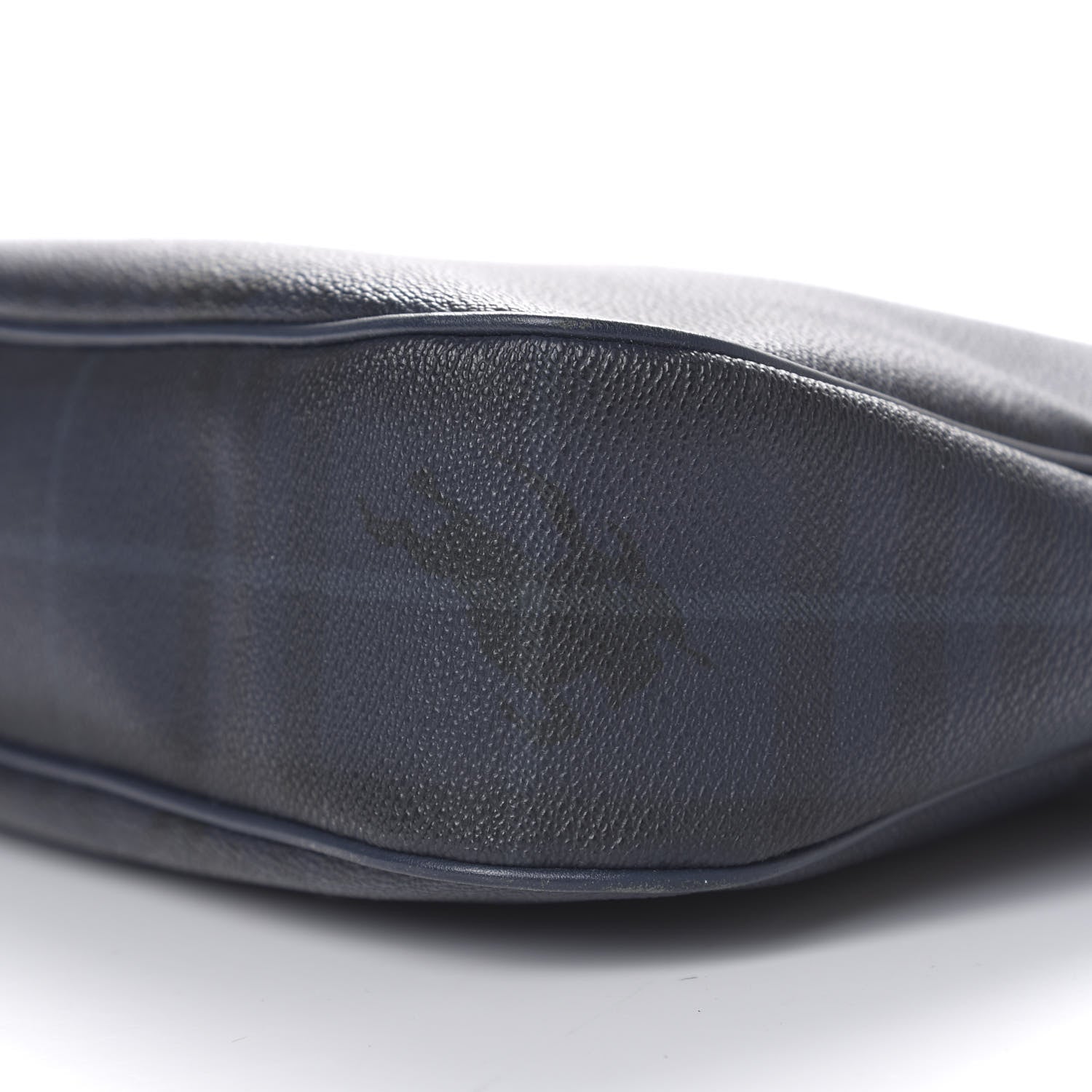 Burberry Haymarket Check Shoulder Bag Blue Black 6 of 9
