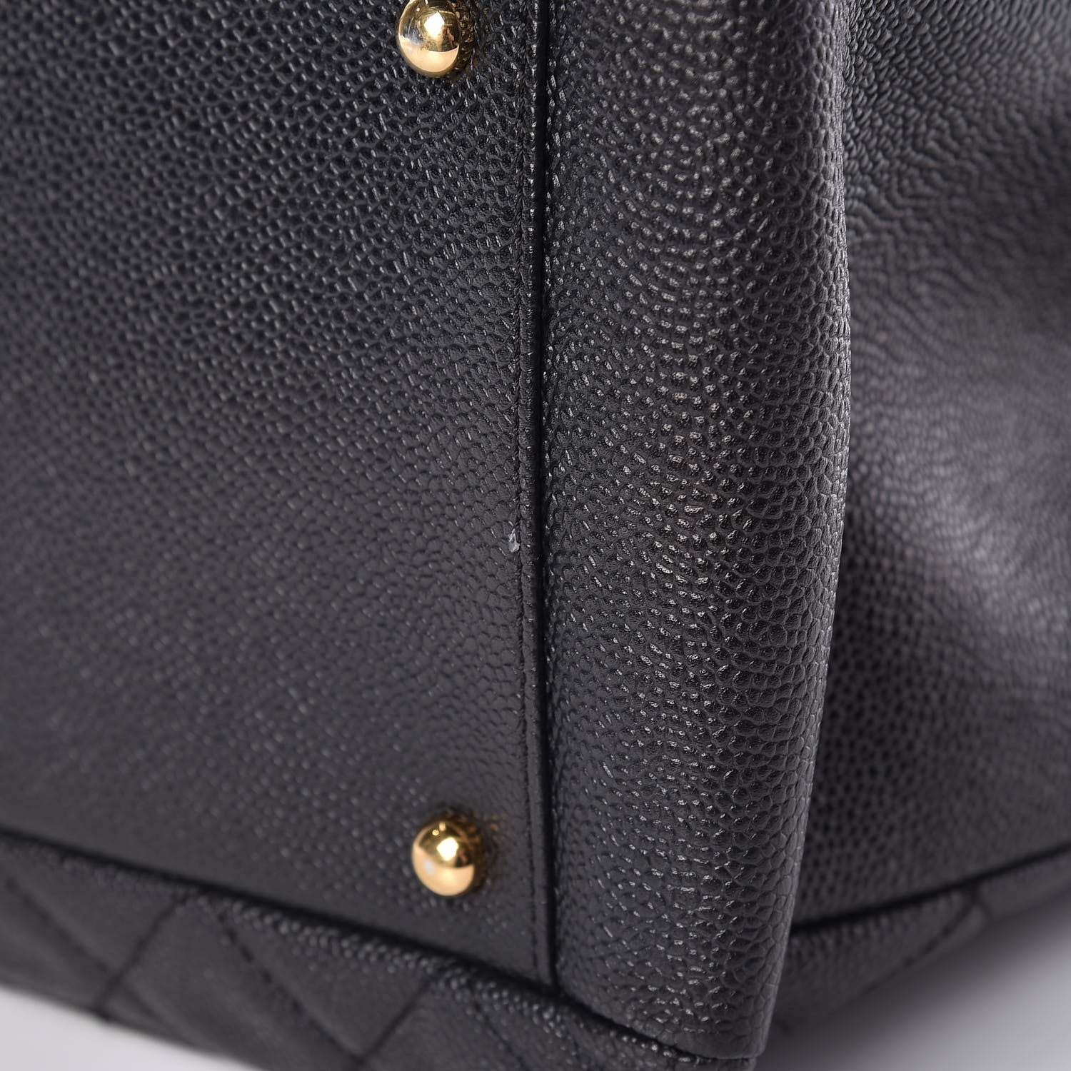 Chanel Caviar Quilted XL Grand Shopping Tote GST Black 11 of 13
