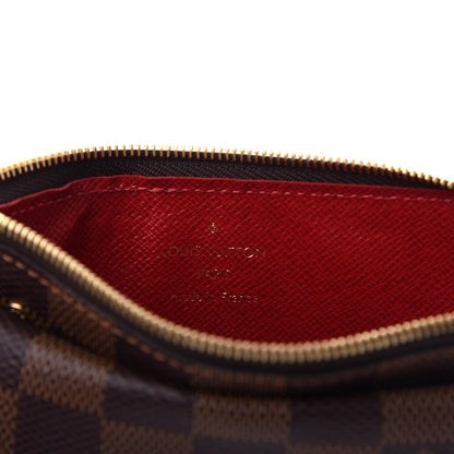 Louis Vuitton Damier Ebene Recto Verso Card Holder Red 6 of 8