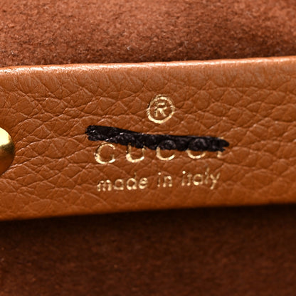Gucci Grained Calfskin Softbit Maxi Shoulder Bag Brown 7 of 12