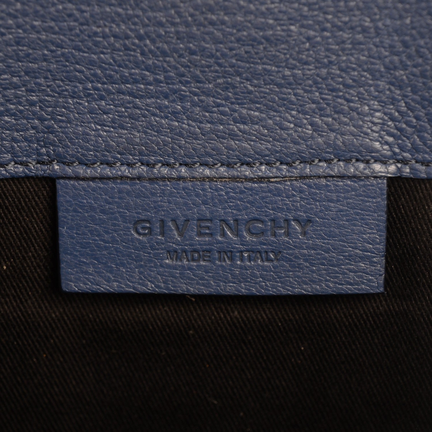 Givenchy Sugar Goatskin Medium Antigona Envelope Clutch Blue 6 of 8
