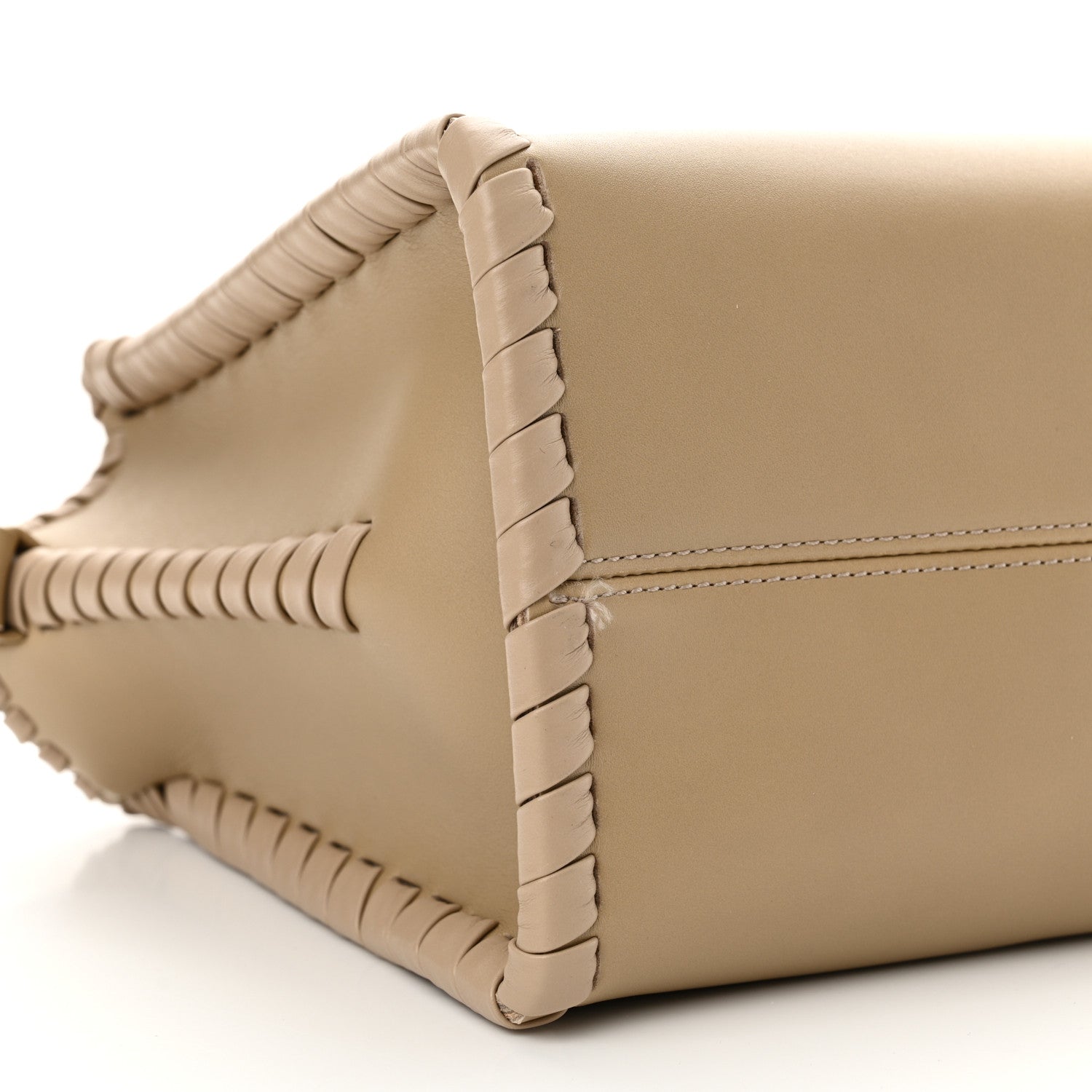 Chloe Calfskin Small Mony Tote Argil Brown 10 of 11