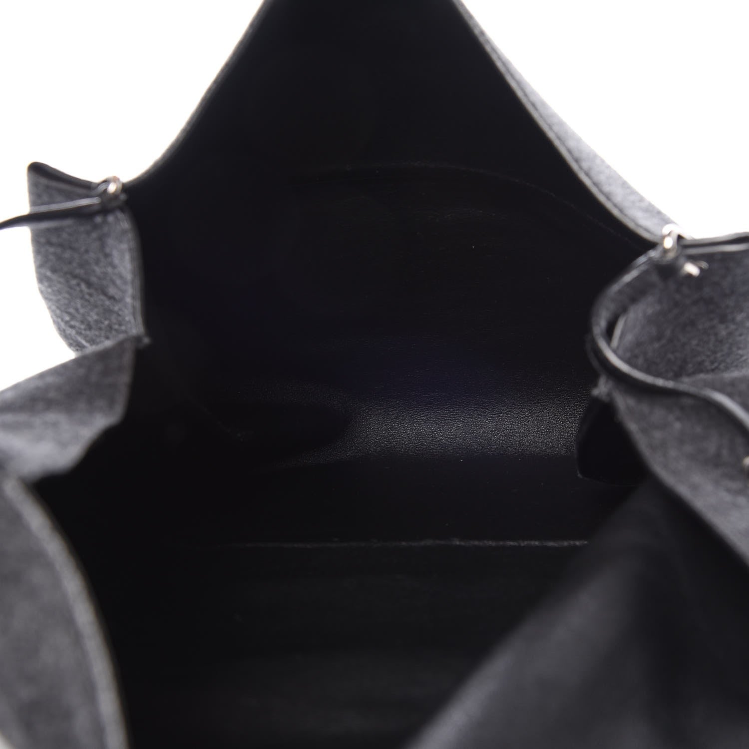 Celine Calfskin Felt All Soft Shoulder Bag Dark Grey 5 of 7