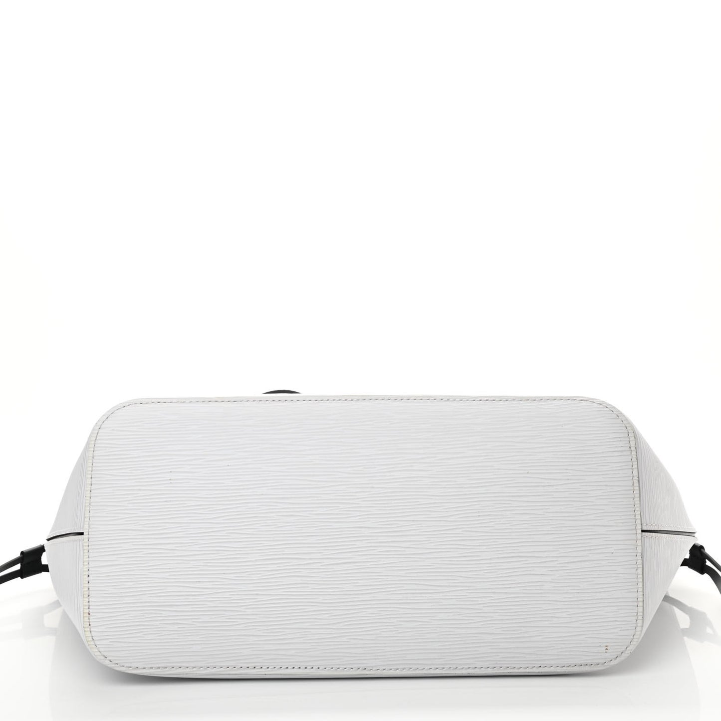 Epi Neverfull MM White Scarlet Black