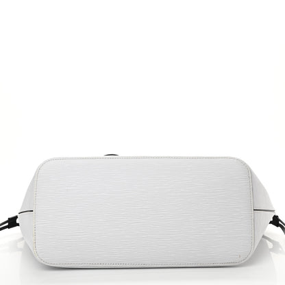 Louis Vuitton Epi Neverfull MM White Scarlet Black 10 of 11