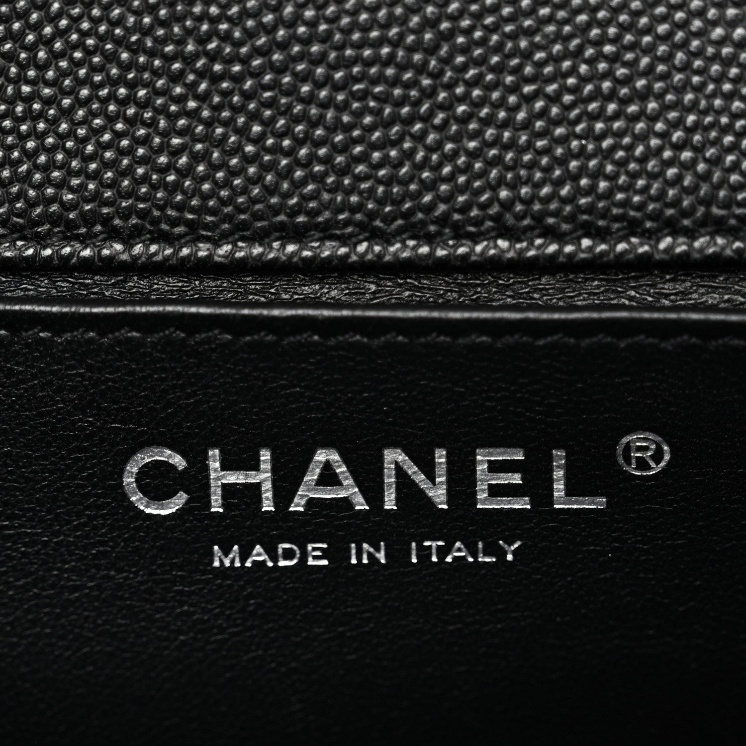 Chanel Caviar Quilted Medium Boy Flap Black 6 of 12