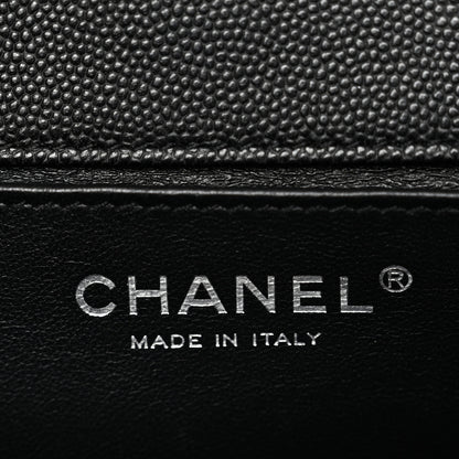 Chanel Caviar Quilted Medium Boy Flap Black 6 of 12