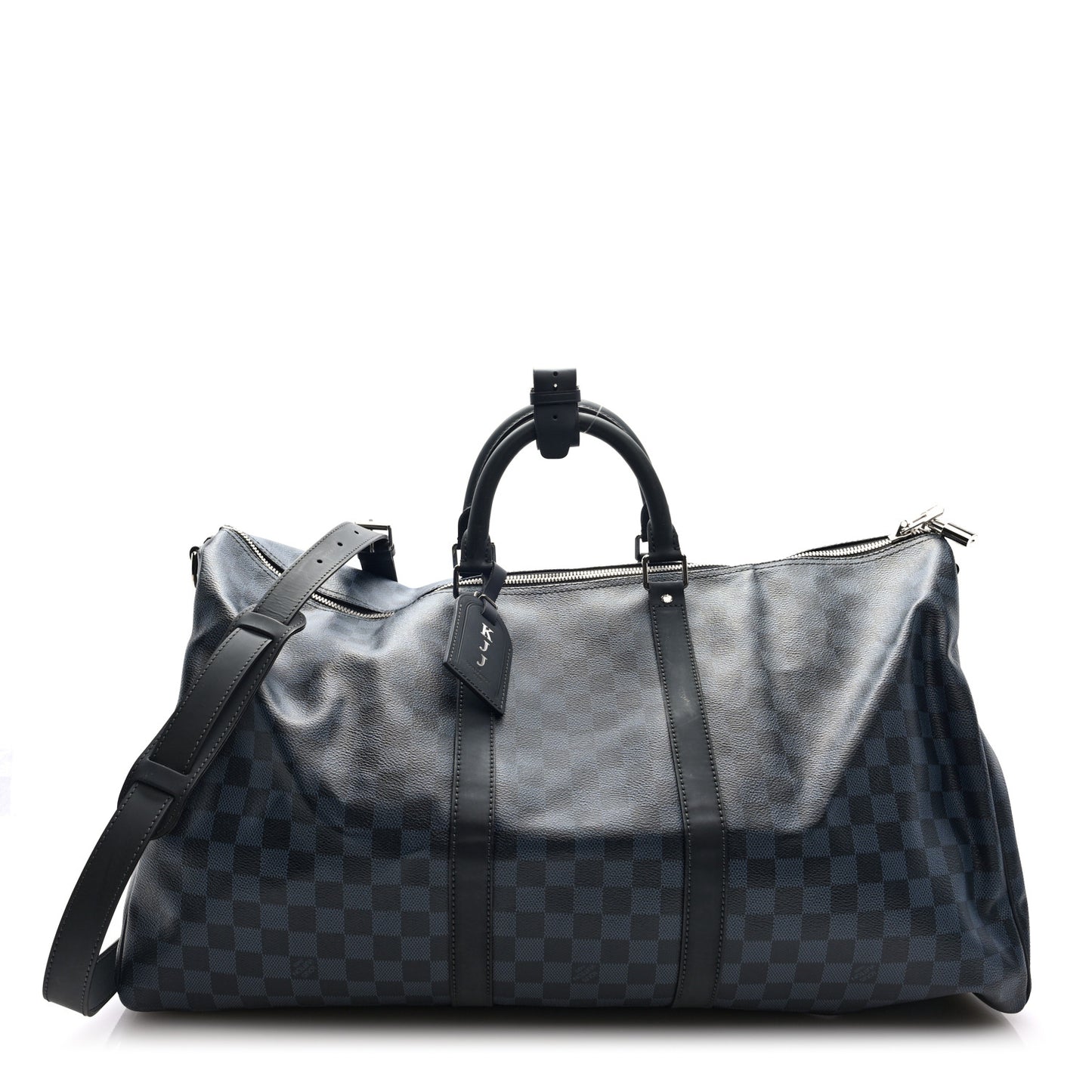 Damier Cobalt Keepall Bandouliere 55