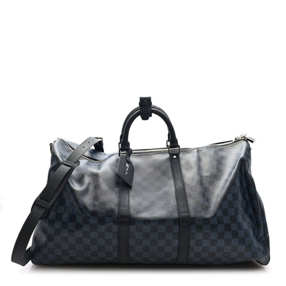 Louis Vuitton Damier Cobalt Keepall Bandouliere 55 1 of 10