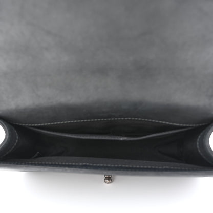Chanel Iridescent Calfskin Embellished Double Stitch Medium Boy Flap Black 5 of 11