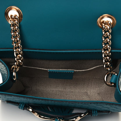 Gucci Microguccissima Mini Emily Shoulder Bag Deep Cobalt 4 of 4