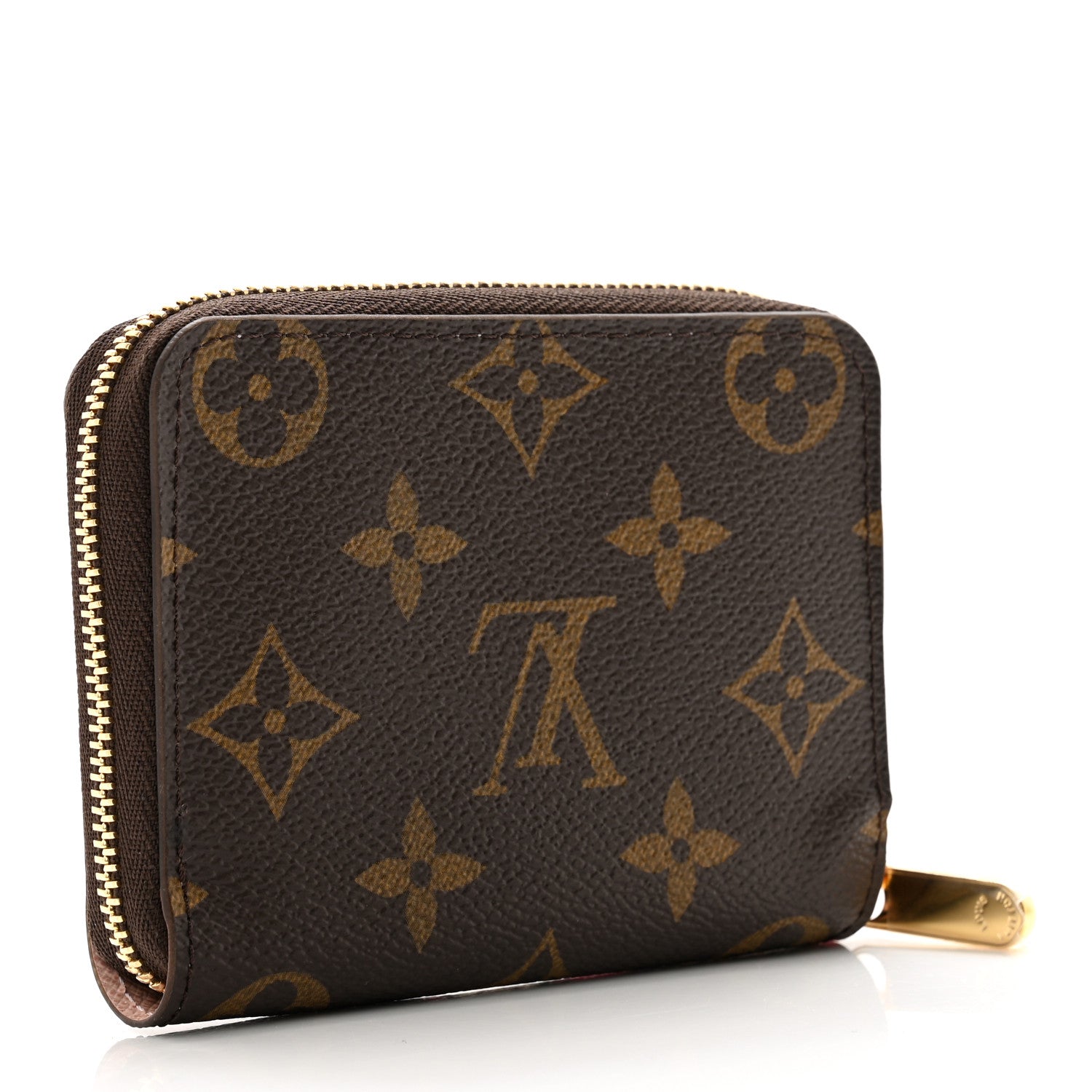 Louis Vuitton Monogram 2020 Christmas Animation Big Wheel Zippy Coin Purse Rose Ballerine 3 of 7