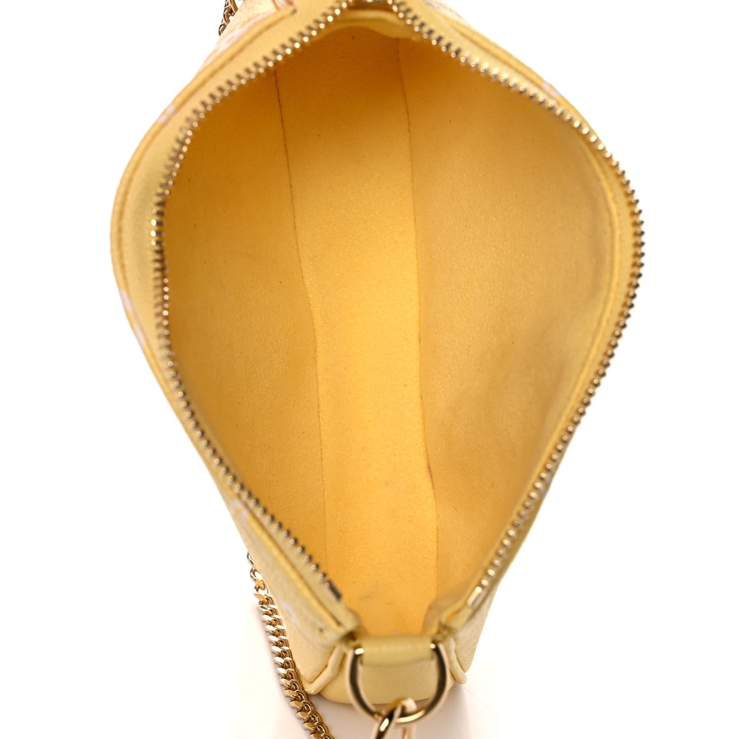 Empreinte Monogram Mini Pochette Accessories Lemon Curd Yellow