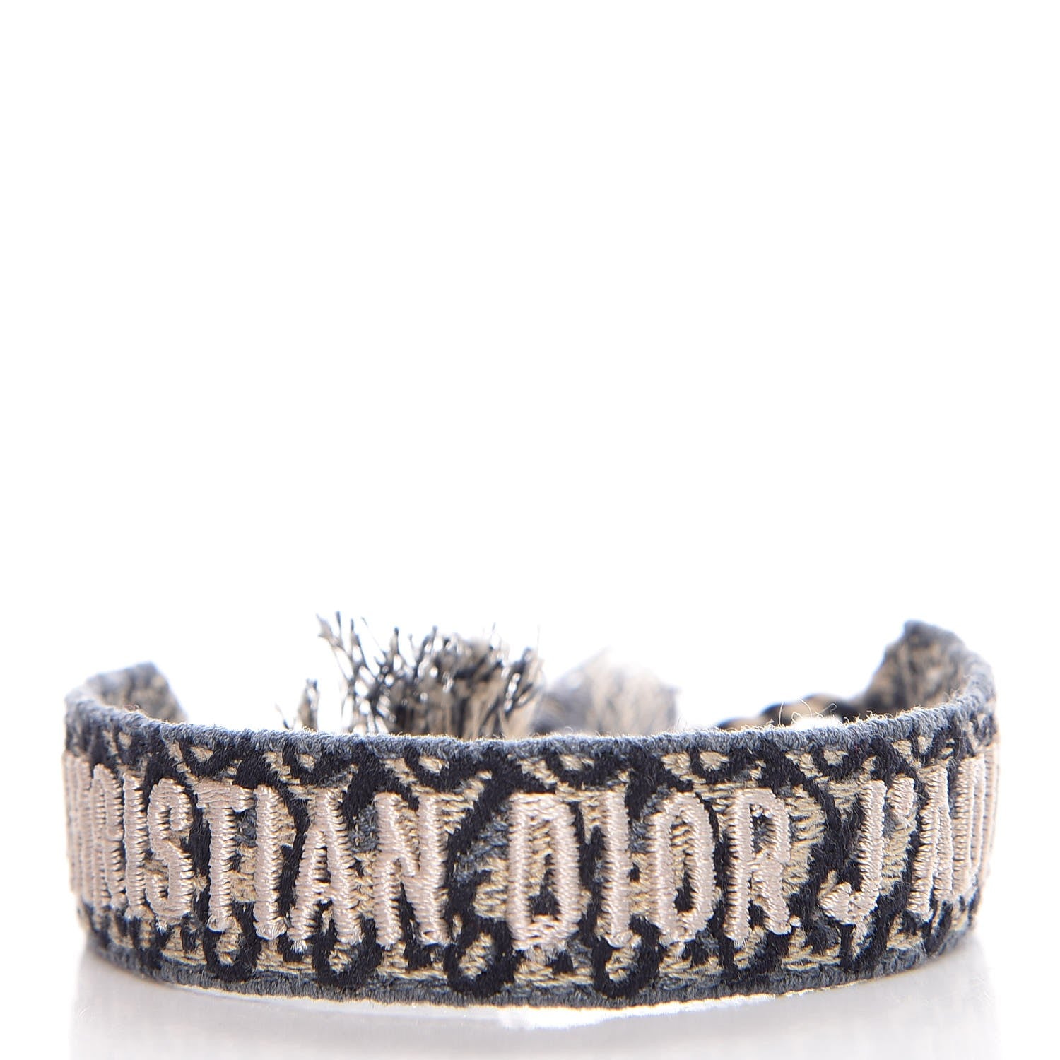 Christian Dior Woven Cotton J'Adior Friendship Bracelet Set 5 of 9