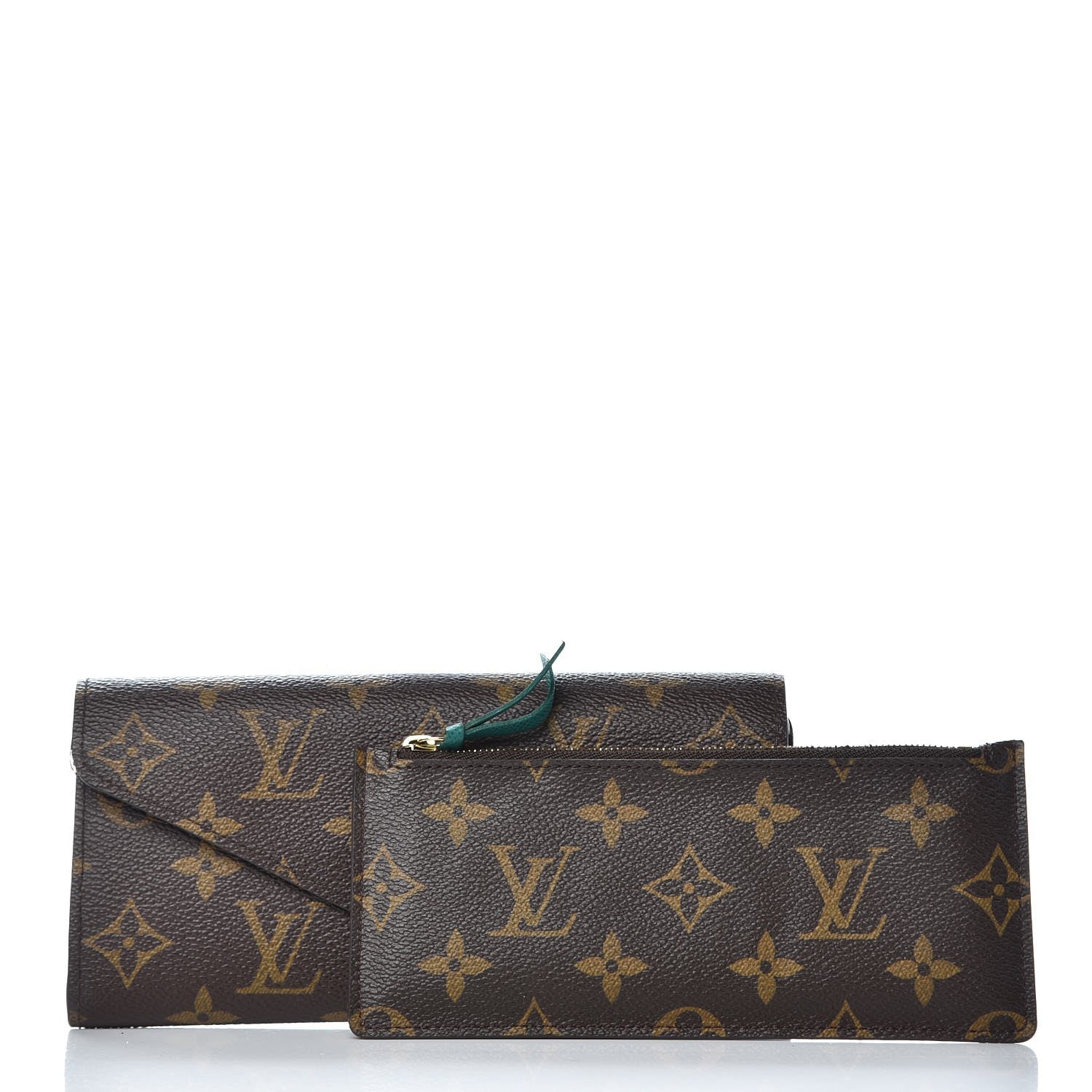Louis Vuitton Monogram Josephine Wallet Vert 3 of 12