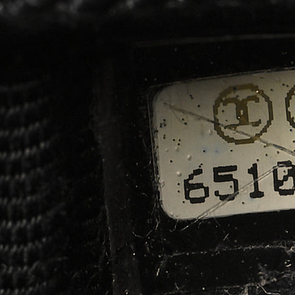 Chanel Patent Perforated CC Tote Black 7 of 10