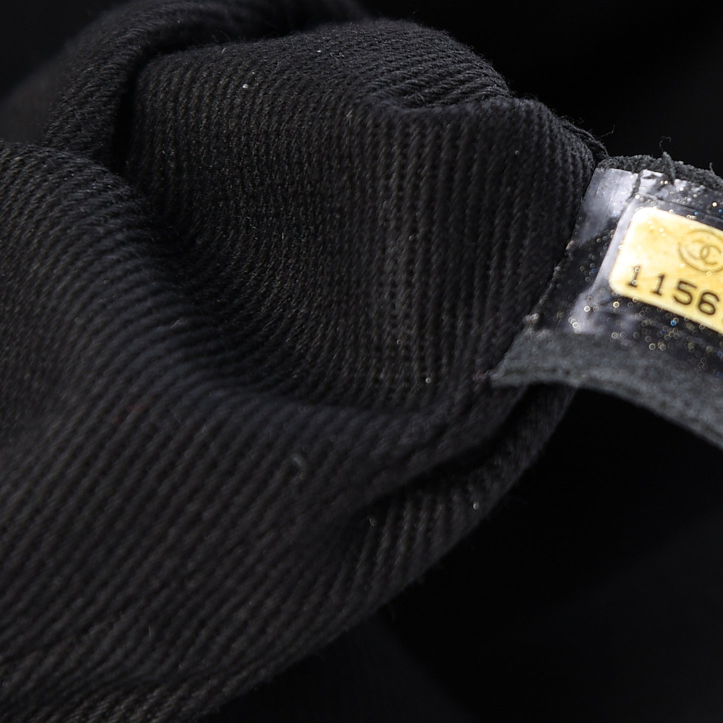 Vinyl Lambskin Quilted Shoulder Flap Black
