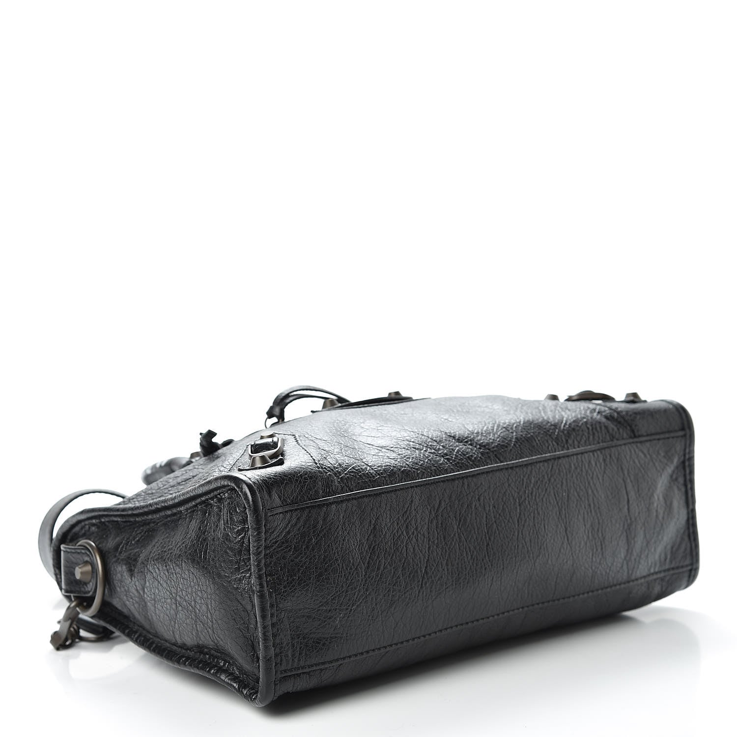 Balenciaga Agneau Classic Hardware Graffiti Handles S City Black 5 of 12