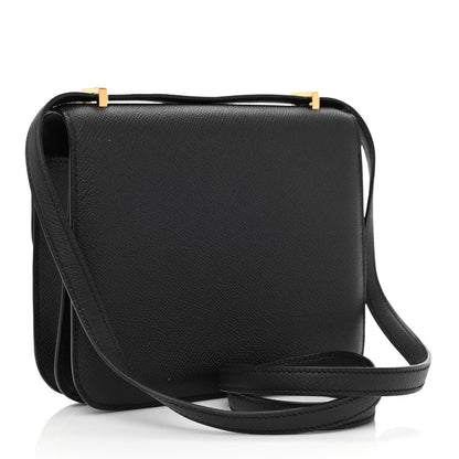 Hermes Epsom Constance 18 Black 3 of 12