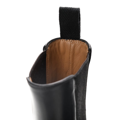 Christian Louboutin Calfskin Roadie Flat Chelsea Boots 40 Black 10 of 14