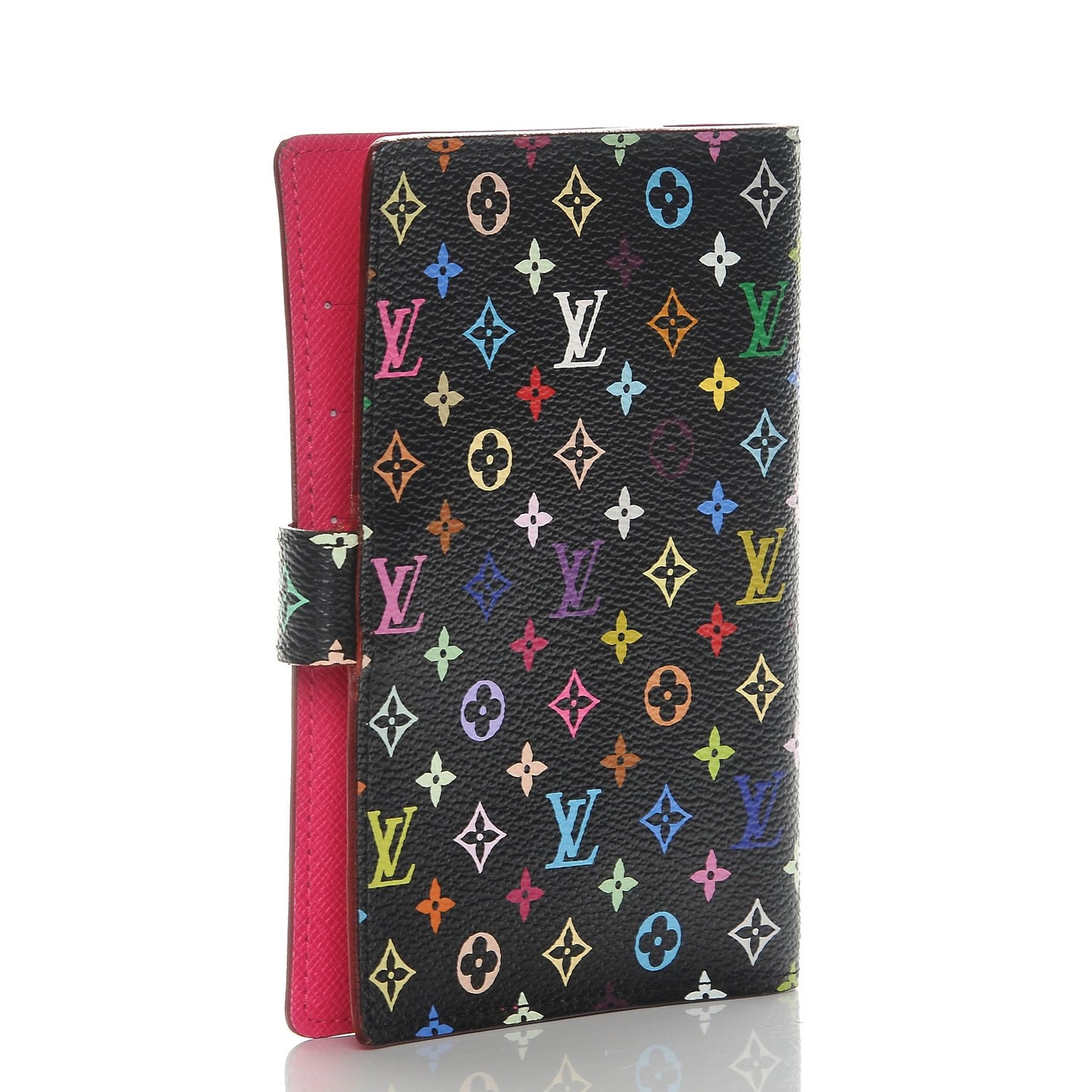 Monogram Multicolor Small Ring Agenda Cover Black Grenade