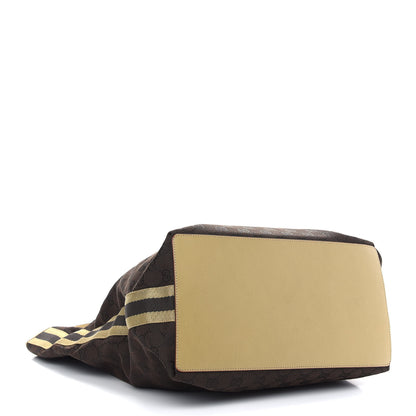 Gucci Monogram Large Bucket Tote Brown 4 of 11