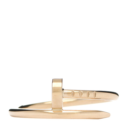 Cartier 18K Yellow Gold Small Juste Un Clou Ring 53 6.25 1 of 4