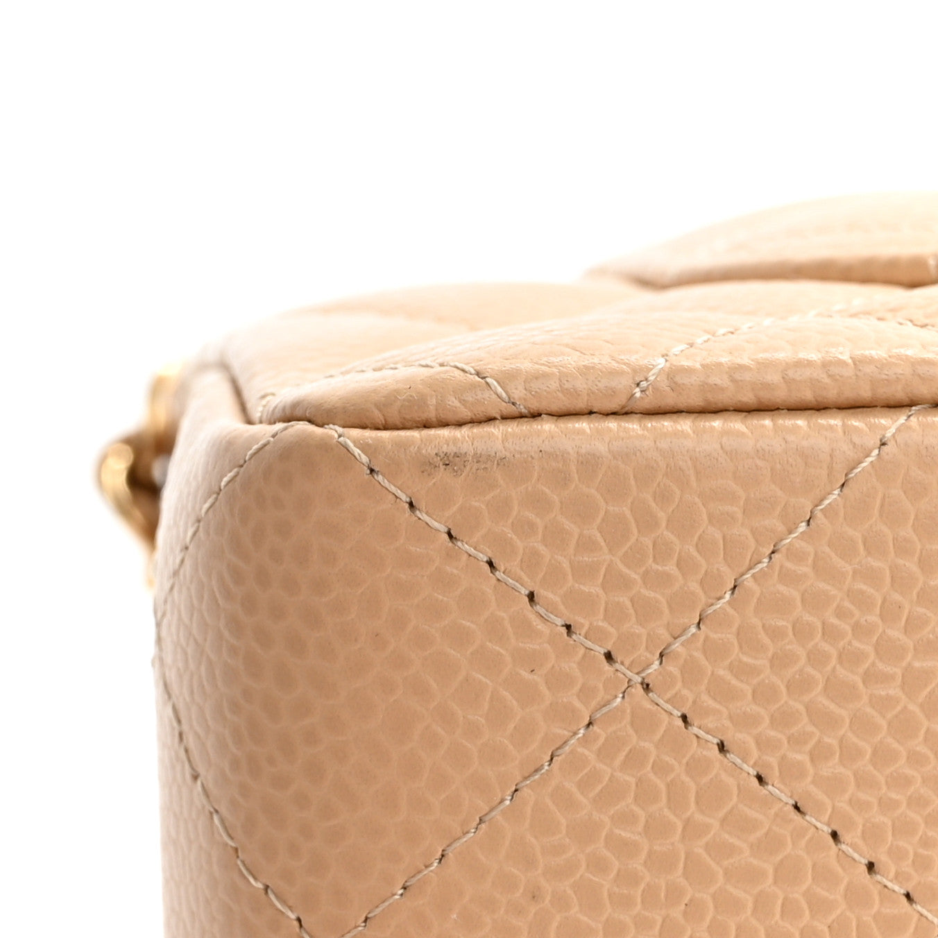 Chanel Caviar Quilted Small Double Flap Beige 13 of 13