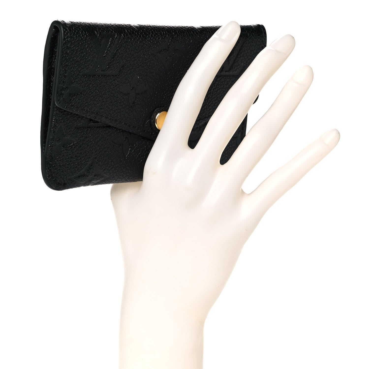 Louis Vuitton Empreinte Key Pouch Black 2 of 10