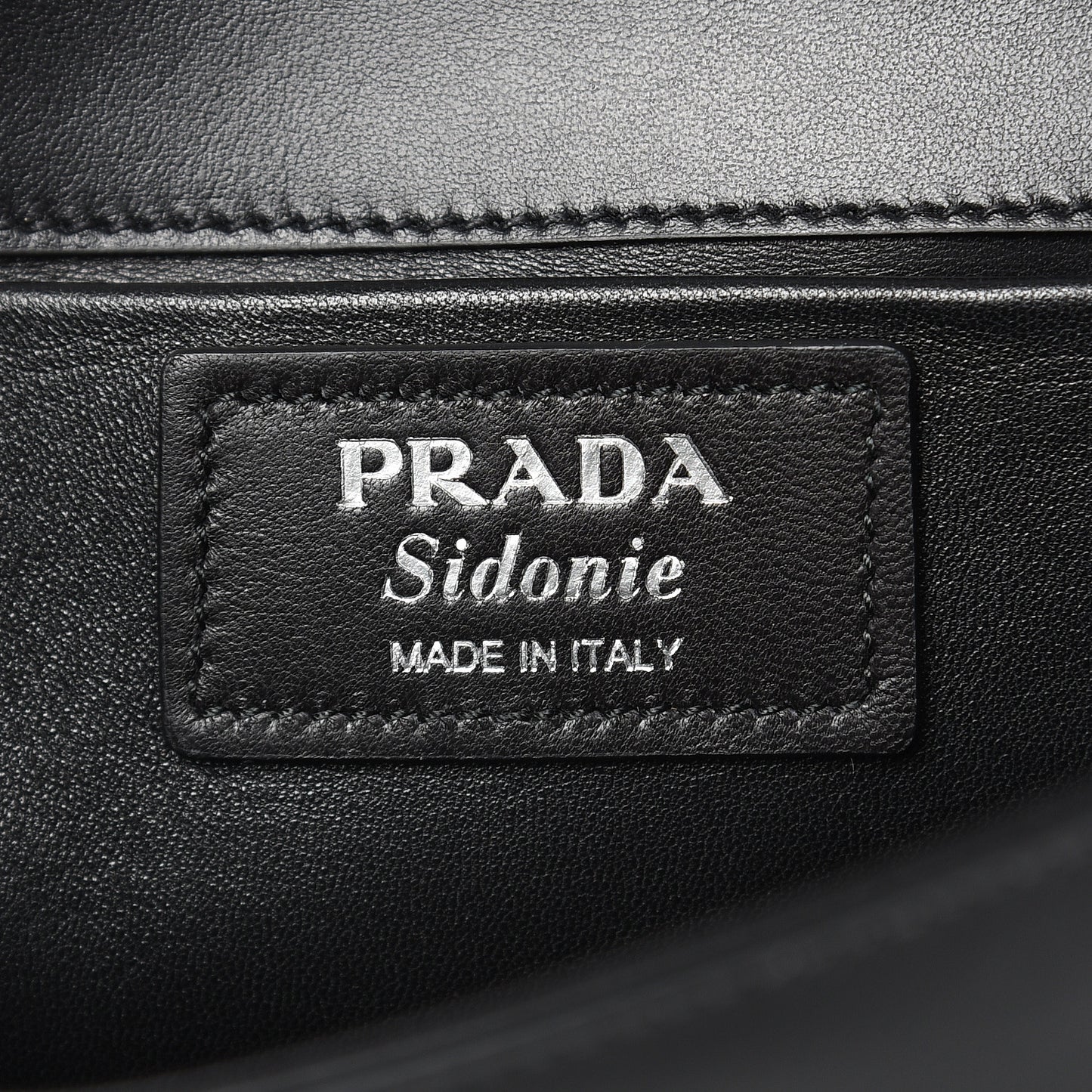 City Calfskin Sidonie Shoulder Bag Black