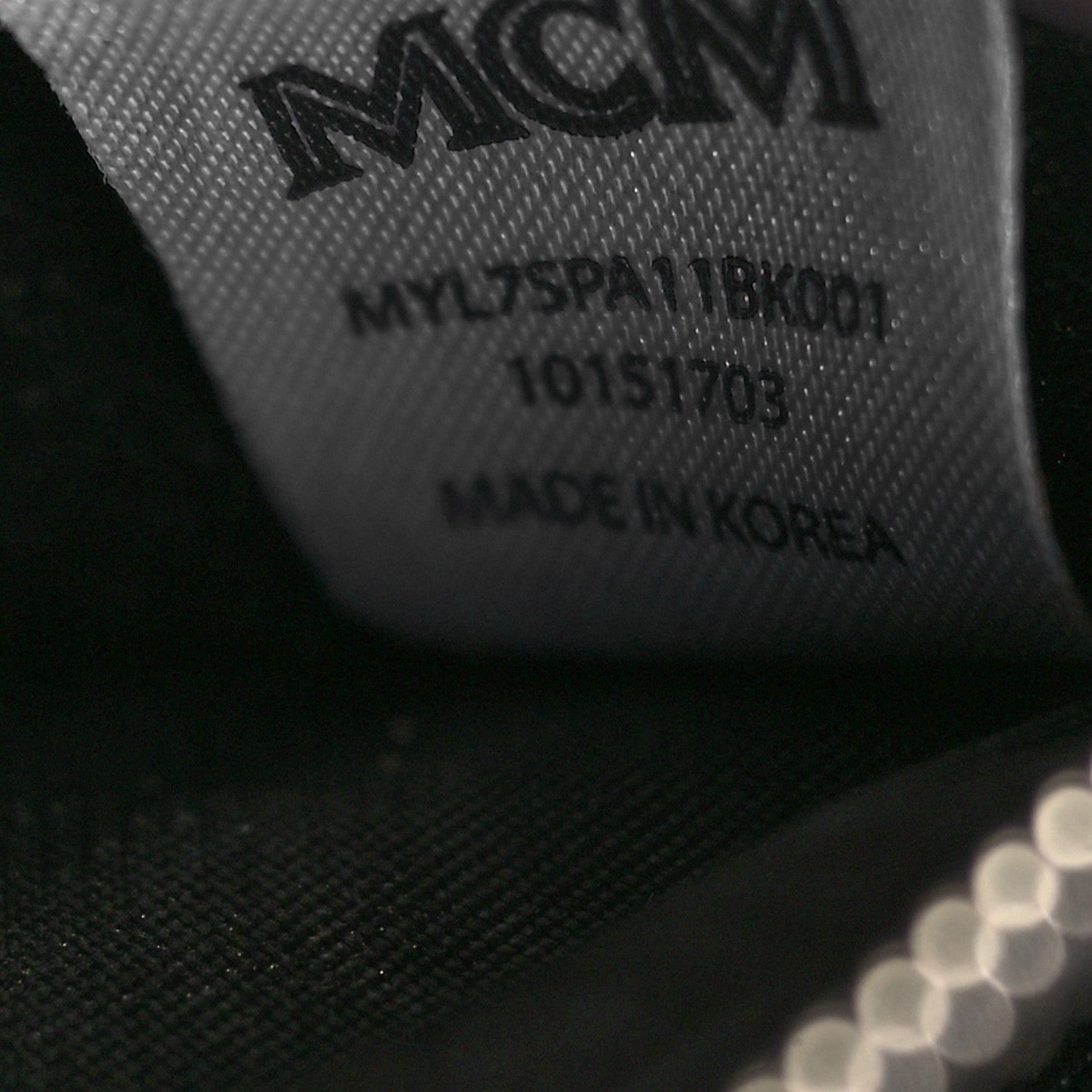 MCM Visetos Large Patricia Wallet On Chain Black 7 of 8