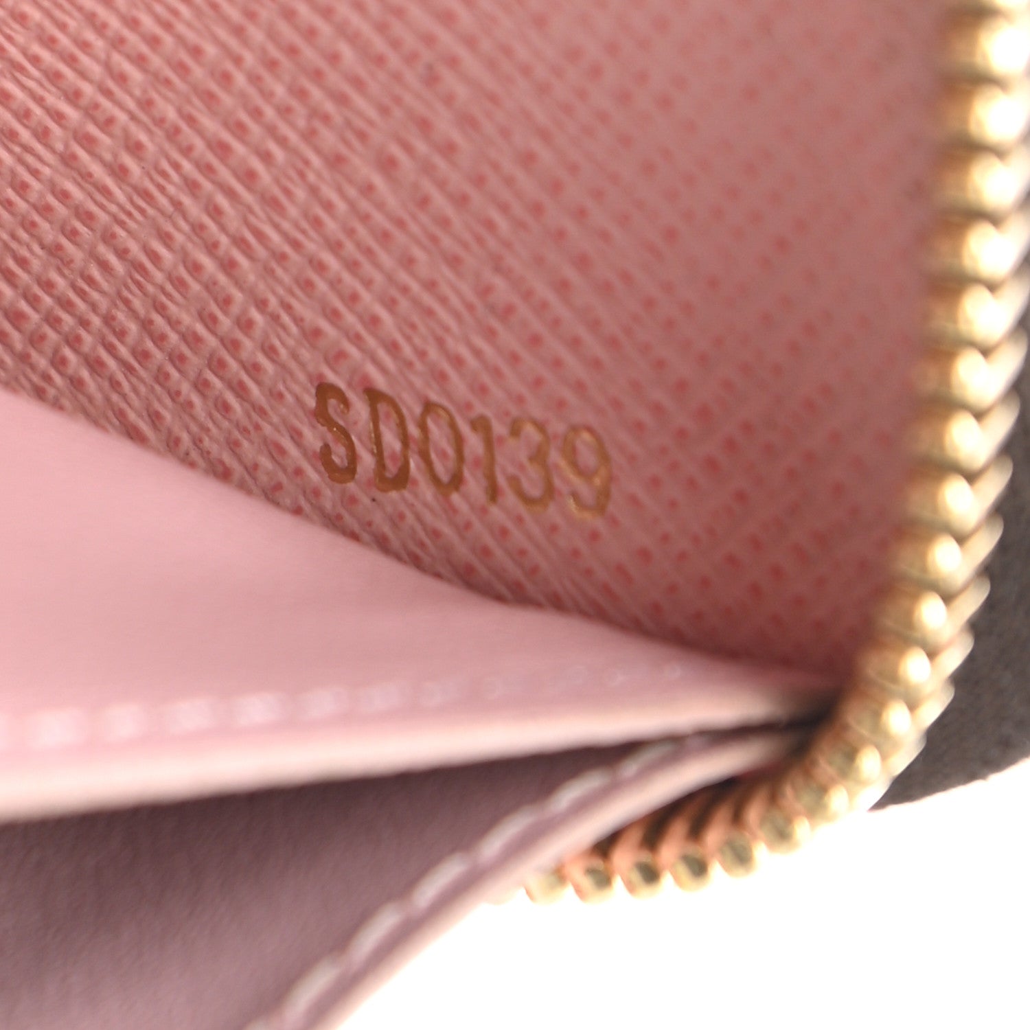 Louis Vuitton Monogram Clemence Wallet Rose Ballerine 7 of 8