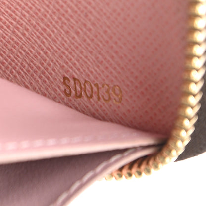 Louis Vuitton Monogram Clemence Wallet Rose Ballerine 7 of 8