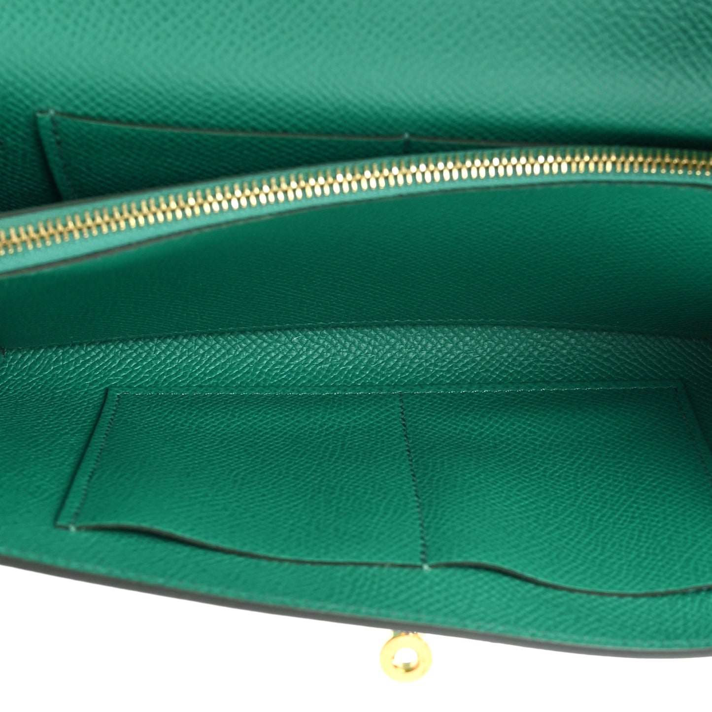 Epsom Kelly Wallet To Go Vert Jade