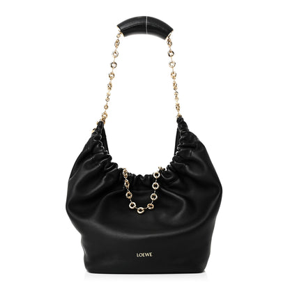 Loewe Buttery Nappa Lambskin Small Squeeze Bag Black 1 of 9