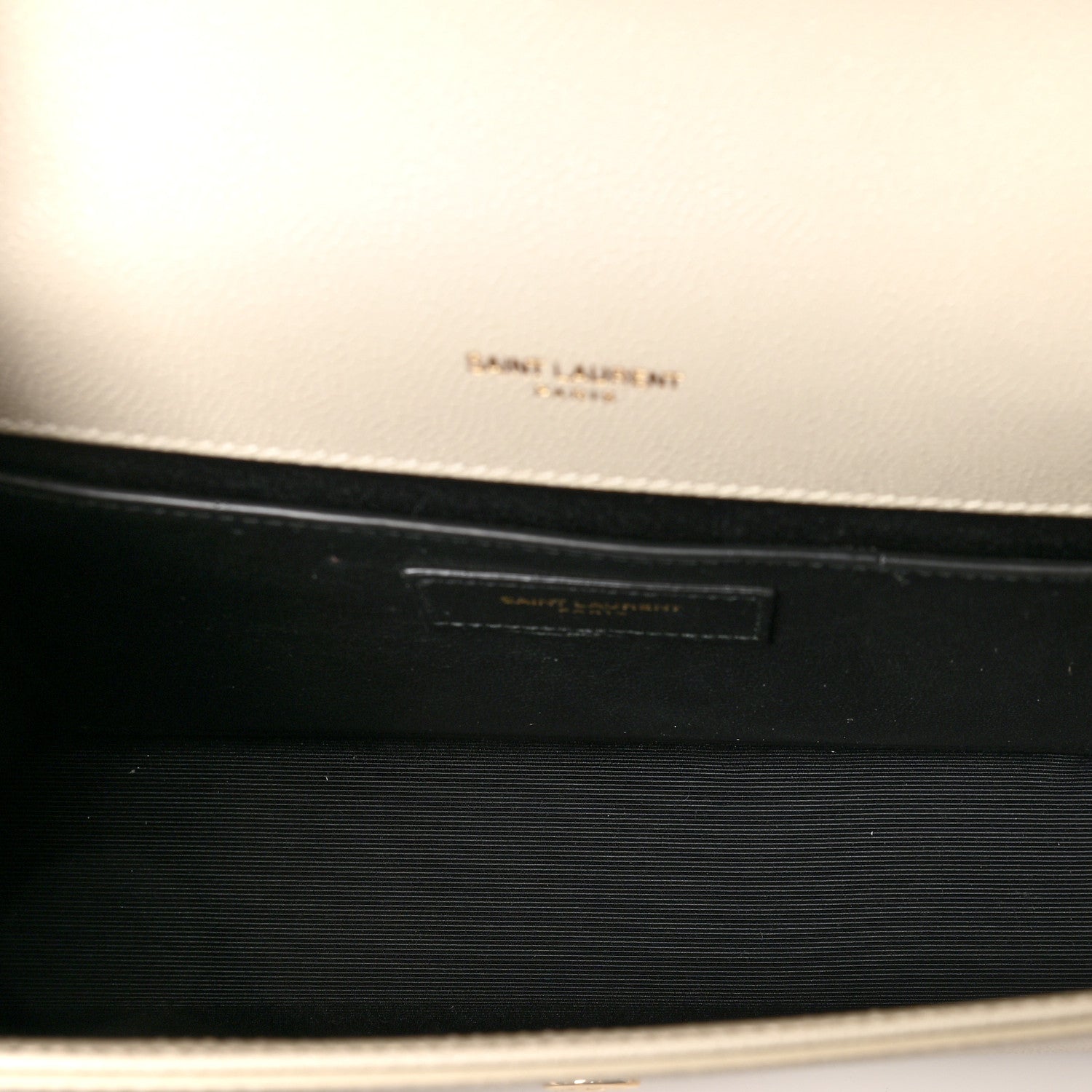 Saint Laurent Grain De Poudre Medium Classic Monogram Kate Satchel Crema Soft 5 of 11