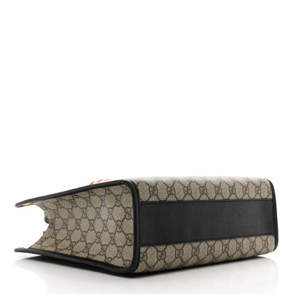 Gucci GG Supreme Monogram Childrens Chick Tote Black 4 of 10