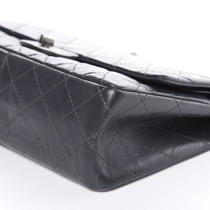 Chanel Aged Calfskin Quilted 2.55 Reissue 226 Flap Grey 9 of 14