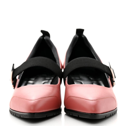 Hermes Nappa Elastic Mary Jane Pumps 37.5 2 of 9