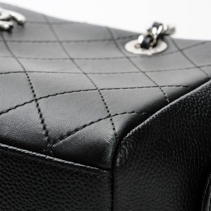 Chanel Caviar Calfskin Quilted Magnetic Shoulder Bag Black 10 of 12