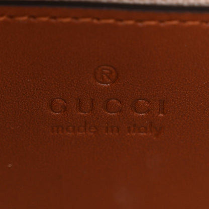 Gucci New Canvas Charisma Calfskin Crystal GG Monogram Mini Diana Tote Bag Camel Ebony 6 of 10