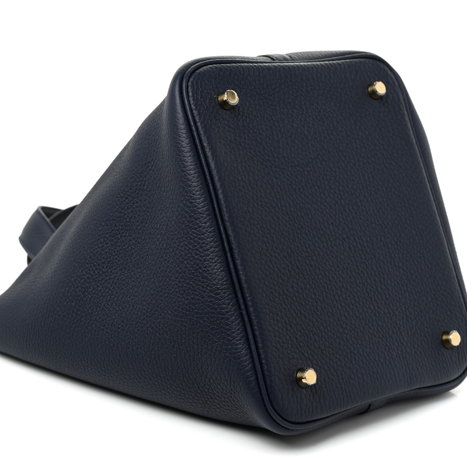 Hermes Taurillon Clemence Picotin Lock 22 MM Bleu Nuit 13 of 18