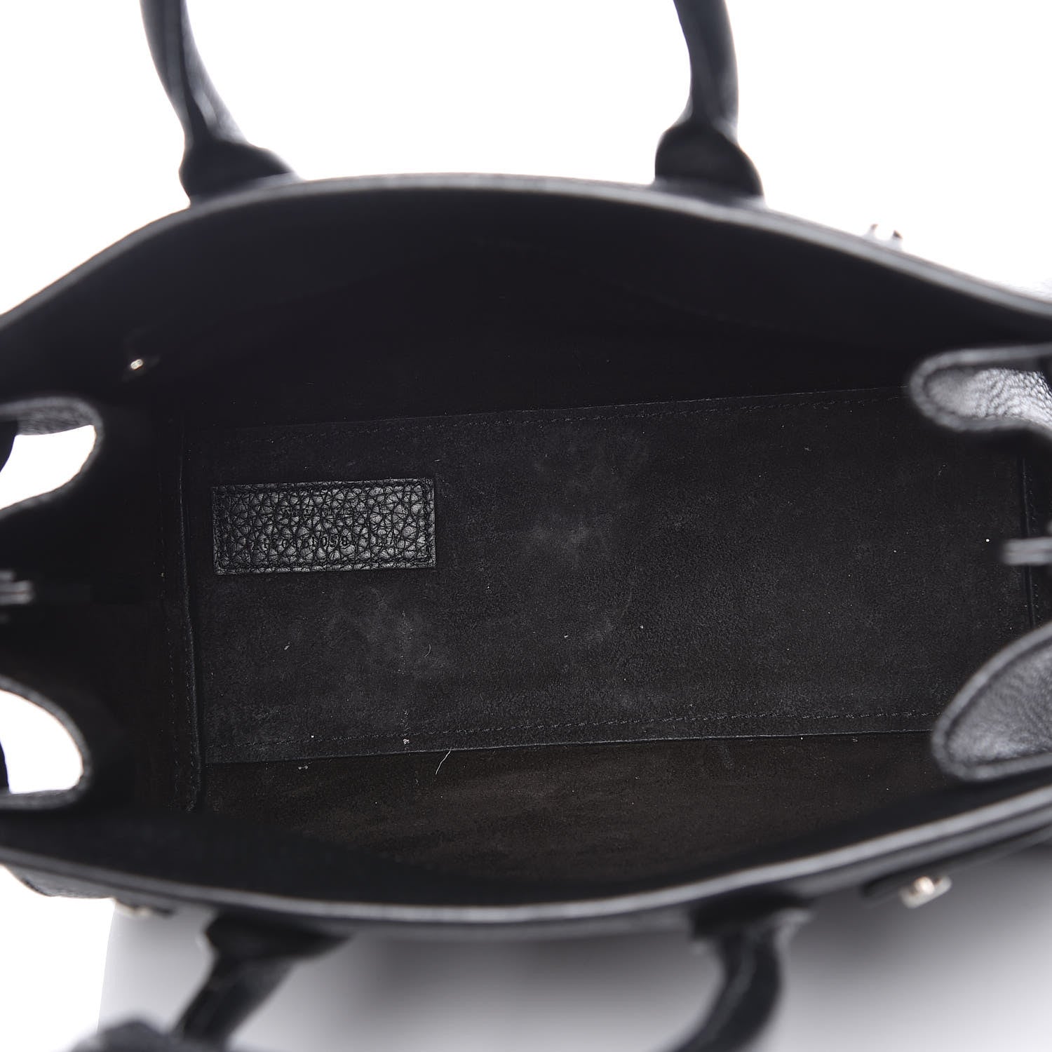 Saint Laurent Grained Calfskin Nano Sac De Jour Souple Black 7 of 10