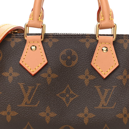 Louis Vuitton Monogram Nano Speedy Bandouliere 8 of 11