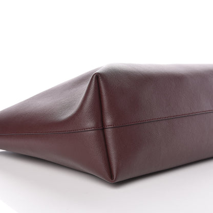 Saint Laurent Calfskin Large Shopping Tote Bordeaux 12 of 13