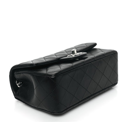 Chanel Lambskin Quilted Mini Rectangular Flap Black 4 of 11