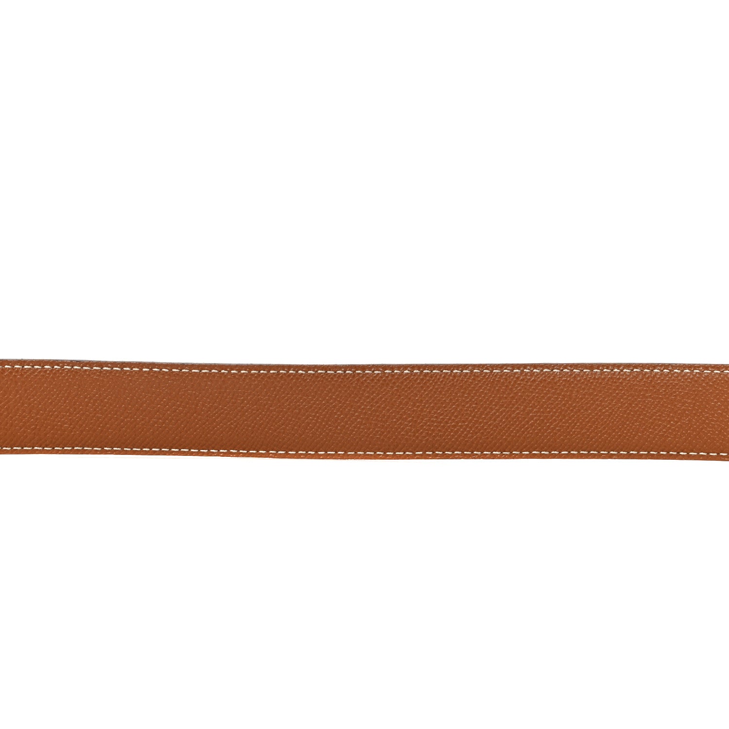 Hermes Box Courchevel 32mm H Belt 74 Black Gold 7 of 14